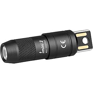 OLIGHT IMINI 2 EDC 50 Lumens Rechargeable Keychain Flashlight (5 Colors) $13.80 