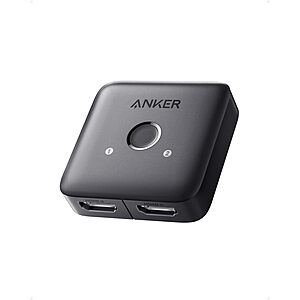 $9.99*: Anker HDMI Switch 4K@60Hz (2 in 1 Out) at Amazon