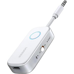 Prime Members: UGREEN Airplane Bluetooth 6.0 Transmitter/Receiver (AirPods/Pro) $16.80 & More