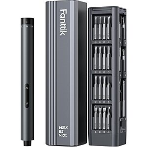 Fanttik E1 Max 3.7V Mini Electric Screwdriver Set w/ 50 Mag Bits $33.95 + Free S&H