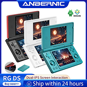 Anbernic RG DS Handheld Retro Game Emulation System (3 Colors) $85.45 + Free S&H