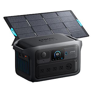 Costco: Anker SOLIX C2000X Gen 2 2400W Portable Power Station + 400W Solar Panel $800 + Free S&H