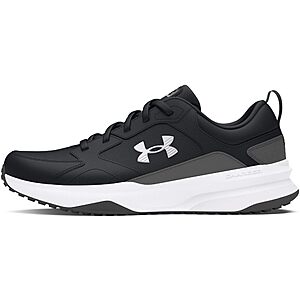 Under Armour Charged Edge Men's Training Shoes (Black/Castlerock/White) $30 [Limited Sizes]
