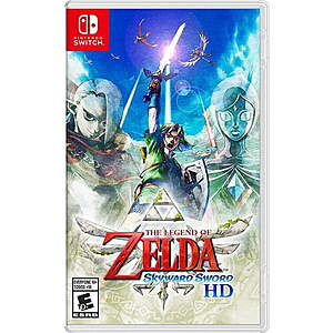 Select Locations: The Legend of Zelda: Skyward Sword HD (Nintendo Switch) $25 (very limited availability)