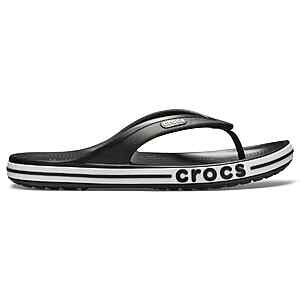 Crocs Men's & Women's Bayaband Flip Flop Sandals (3 Colors) $12.75 + Free S&H
