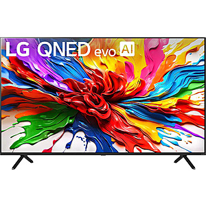 LG 65" QNED92A Series 120Hz 4K QNED evo AI Mini LED Smart TV (2025) @ Best Buy $724.99