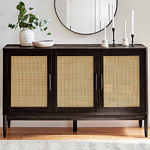 Select Locations: Better Homes & Gardens Springwood Caning Sideboard (Charcoal) $138 + Free S&H