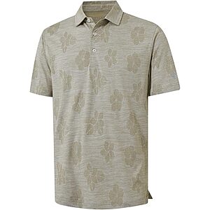 Prime: M MAELREG Men's Jacquard Performance Golf Polo Shirts (Various) $10 + Free S&H