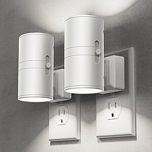 Prime: 2-Ct Briignite Dimmable LED Plug-In Night Light w/ Dusk-to-Dawn Sensor from $5.45 & More + Free S&H