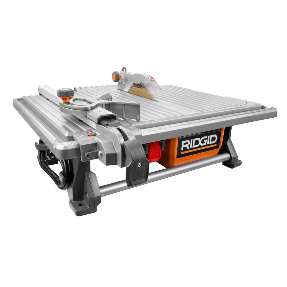 Ridgid R4021 120v 7 Table Top Wet Tile Saw Slickdeals Net