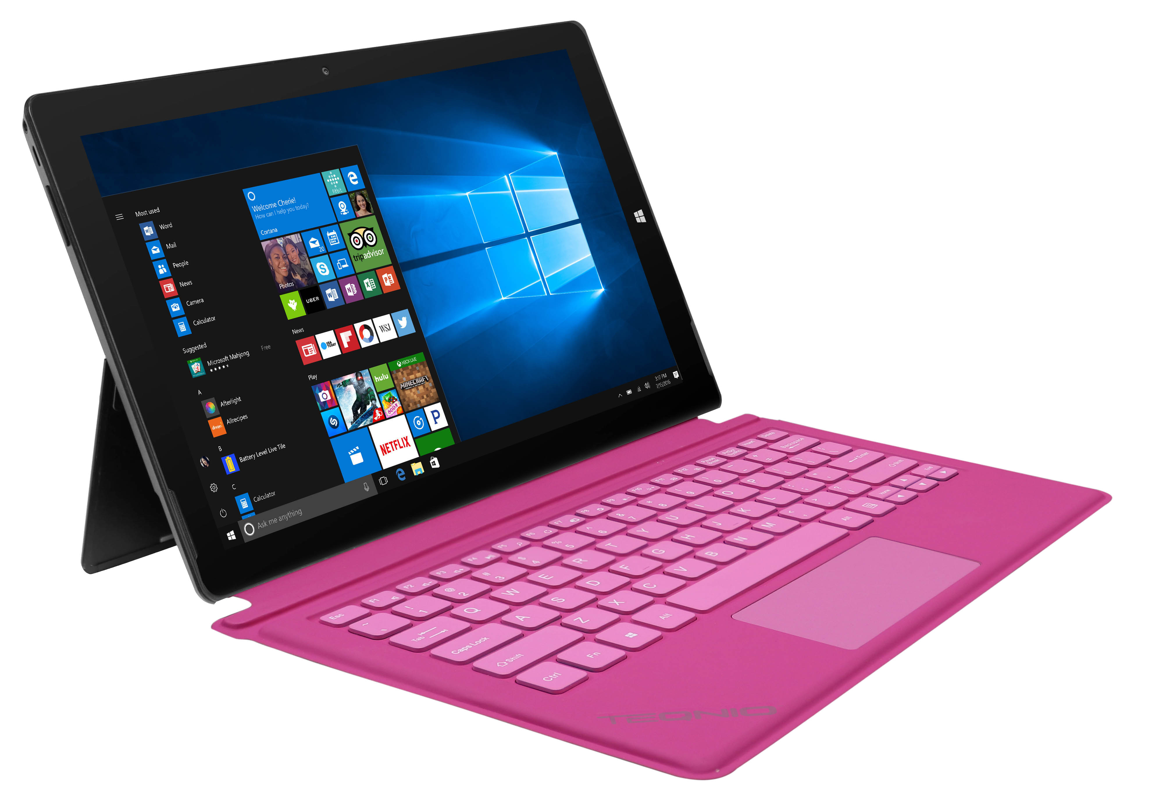 Teqnio 11.6" 32GB Windows 10 Tablet w/ Keyboard + 1-Year Office 365 Personal Sub