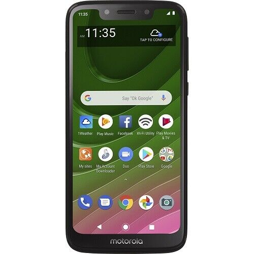 Refurbished Tracfone Moto G7 Optimo + $15 1-Month 500 Talk/Text/MB Data Airtime - $59.99