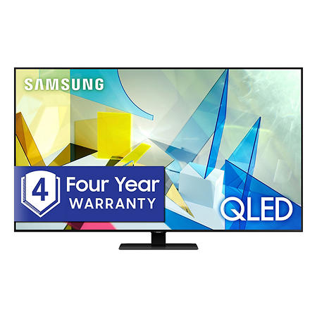 Samsung 75" Class Q8-Series 4K Ultra HD Smart QLED TV QN75Q8DTAFXZA (2020 Model) with 4-year protection plan $999.91