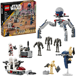 LEGO Star Wars Clone Trooper & Battle Droid Battle Pack Set $24