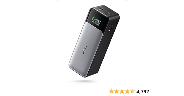 Anker 737 Power Bank (PowerCore 24K), 24,000mAh 3-Port Portable Charger with 140W Output, Smart Digital Display, Compatible with iPhone 14/13 Series, Samsung, MacBook, De - $99