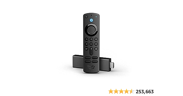 Fire TV Stick 4K, brilliant 4K streaming quality, TV and smart home controls, free and live TV - $24.99