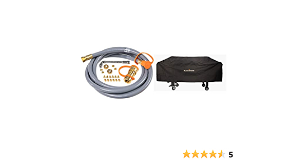 Blackstone Griddle/Grill tPropane to Natural Gas Conversion Kit + griddle cover Amazon 44.59 - $44.59