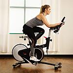 Sunny Health &amp; Fitness Magnetic Rear Belt Drive Indoor Cycling Exercise Bike with RPM Cadence Sensor - SF-B1709, Black $212.57