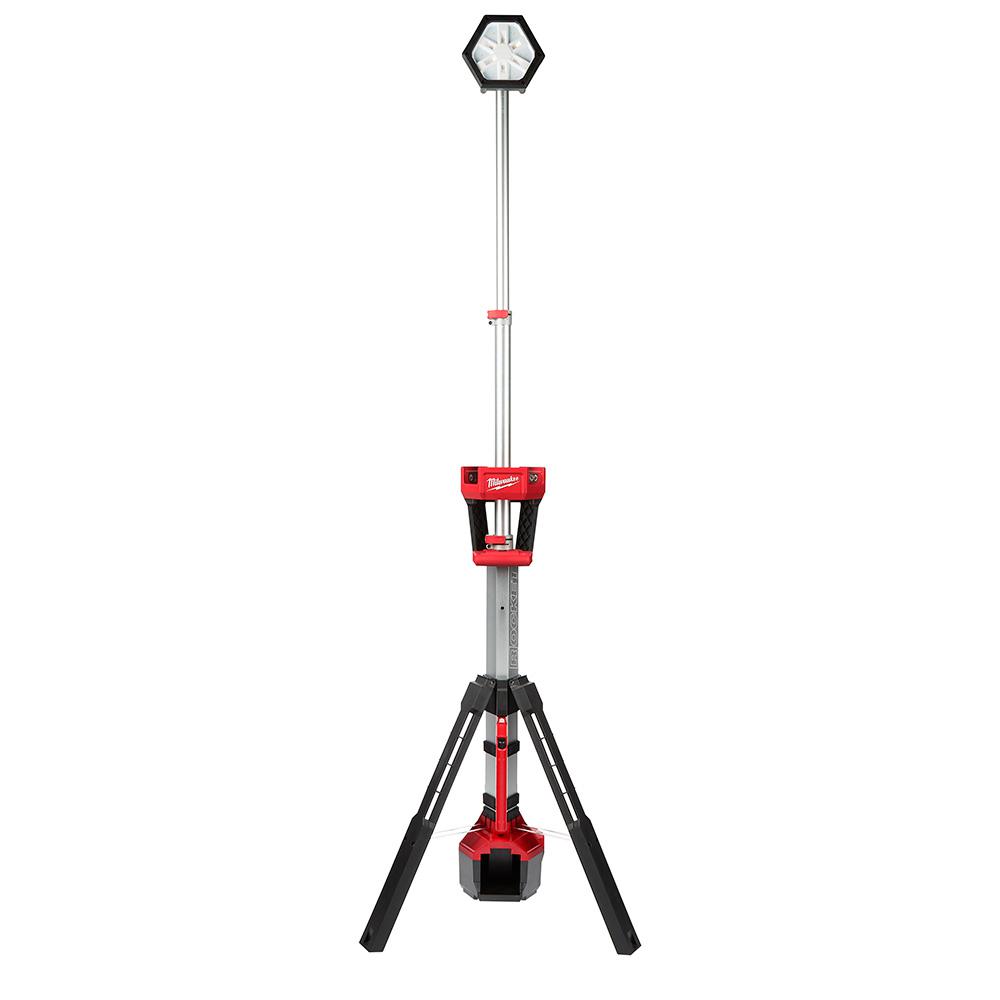 Milwaukee M18 Lithium-Ion Cordless Rocket Dual Power Tower Light (Tool-Only) (2500-Lumen) $129.99