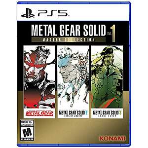 Metal Gear Solid: Master Collection Vol.1 (PS5, Xbox, Nintendo Switch) $19.99