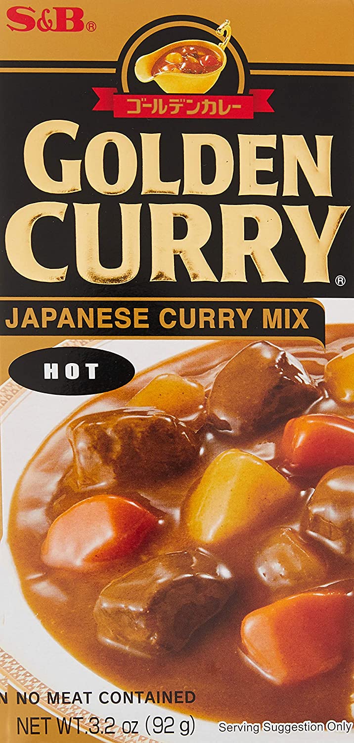 $2.34 S&B, Golden Curry Sauce Mix, Hot, 3.2 oz   Subscribe and Save