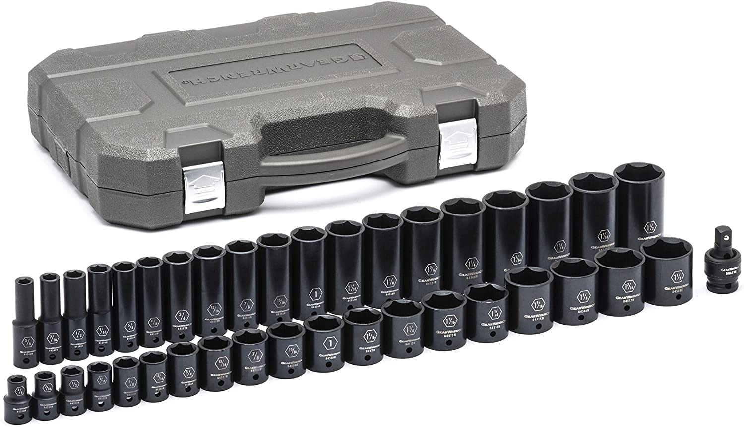 Gearwrench 39 piece 1/2" 6 point SAE impact socket set - Standard and Deep $113.43 + Free Shipping (Amazon & CPO Outlet)