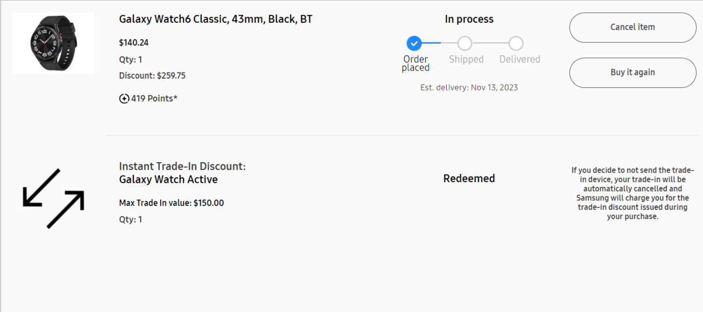 Galaxy watch 2025 discount
