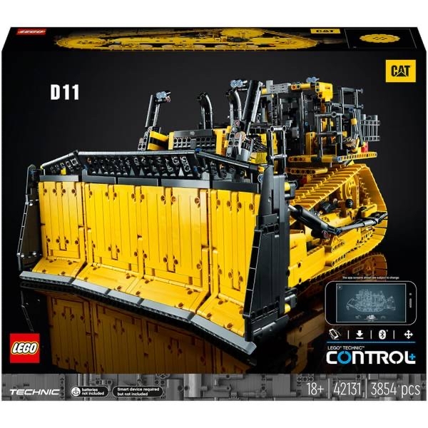 LEGO Technic: App-Controlled Cat D11 Bulldozer Set (42131) - $359.99