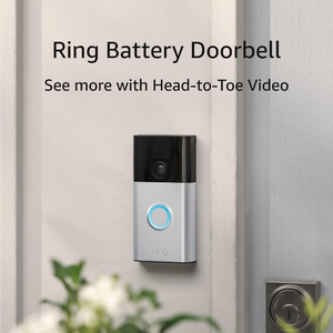 Ring Battery Doorbell | Video Doorbell Camera $54.99 Amazon and Various Retailers