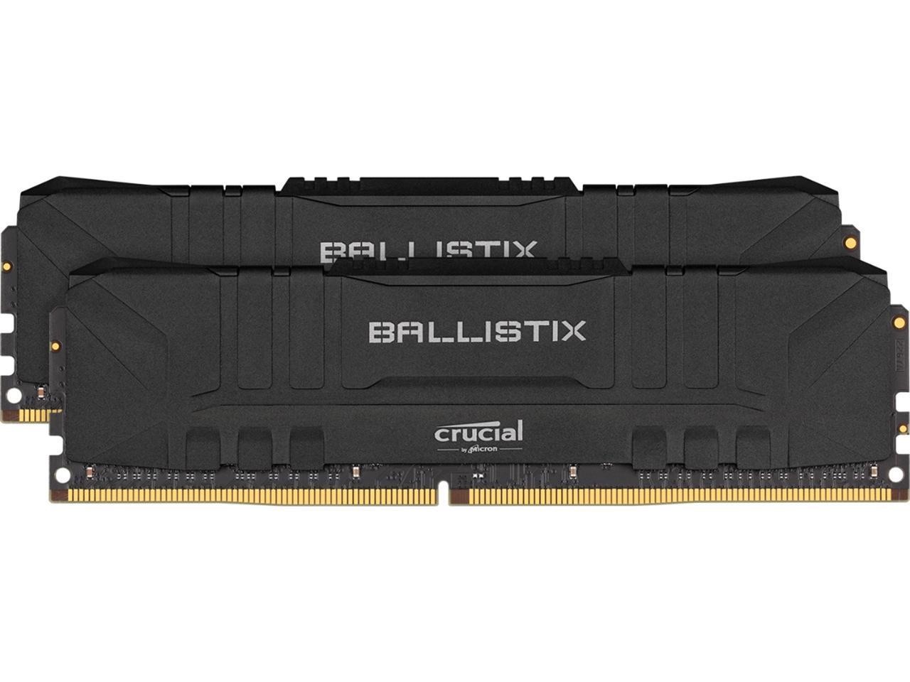 Select 16GB (8GBx2) CL16 Crucial Ballistix Desktop Memory at Newegg; starts at $79.19