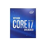 Intel Core i7-10700K Comet Lake 8-Core w/ Intel UHD Graphics 630 &amp; Gaming Bundle $259.99