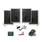 440-Watt Polycrystalline Solar Panels with 750-Watt Power Inverter and 30 Amp Charge Controller $447