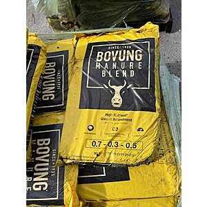Home Depot in store 0.75 cubic feet bovung manure blend $1.40