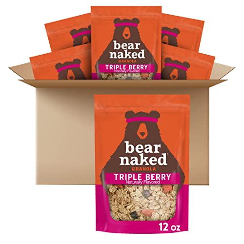 Bear Naked Granola, Triple Berry, 12 Ounce (Pack of 6) - $14.37