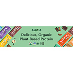 Get a $9 Amazon credit when you buy Aloha plant-based protein bars
