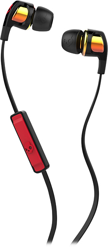 Save $19 Skullcandy - Smokin' Buds 2 Wired Earbud Headphones - Black/Red/Orange $10.98