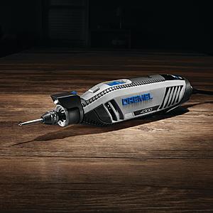 Dremel 4300-5/40 High Performance Rotary Tool Kit with LED Light- 5  Attachments & 40 Accessories- Engraver, Sander, and Polisher