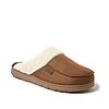 Dearfoams Cozy Comfort Men's Microsuede Moc Toe Scuff Slippers (Black or Chestnut) from $8.87 + Free S&amp;amp;H w/ Walmart+ or on $35+