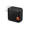 Amazon.com: 100W USB C Charger, Spigen [GaN II] 2 Port Foldable Power Adapter Type C $19.99