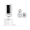 Ring alarm - ring Pan-Tilt Indoor Cam, White with Ring Pet Tag, pan and tilt - $45