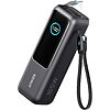 Anker Laptop Power Bank, 25,000mAh Portable Charger with Triple 100W USB-C Ports, 165W, Built-in and Retractable Cable - $95