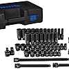 QUINN 3/8 in. Drive SAE and Metric Master Impact Socket Set, 48-Piece $59.4