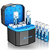 Artman Rechargeable Lithium AA Batteries 12-Pack with Charger $22