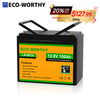 Eco-Worthy 12V 100AH LiFePO4 Lithium Battery (no Bluetooth)