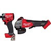 M18 FUEL 18-Volt Lithium-Ion Brushless Cordless 1/4 in. Hex Impact Driver and 4-1/2 in./5 in. Grinder with Paddle Switch $189