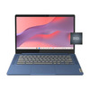 Lenovo - IdeaPad Slim 3 Chromebook 14&amp;quot; Full HD Laptop - MediaTek Kompanio 520 - 4GB Memory - 64GB eMMC - Abyss Blue $130 FS Best Buy