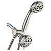 AquaDance Brushed Nickel High Pressure 3-way 48-setting Rain &ndash; Handheld Shower Head Combo, $12, FS for Prime, Woot!