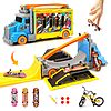 2-in-1 Hestiasko Transforming Truck Toy &amp;amp; Finger Skateboard Park Kit w/ Ramps, Boards, Bike &amp;amp; Storage $14.99 + Free Shipping w/ Prime or on $35+