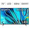 Sony 75&amp;quot; Class - BRAVIA 3 Series - 4K UHD LED LCD TV $499.00