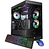 iBUYPOWER - Y40 PRO Gaming Desktop PC -AMD Ryzen 9 7900X, NVIDIA GeForce RTX 5080 16GB, 32GB DDR5 RGB,2TB NVMe SSD - Black